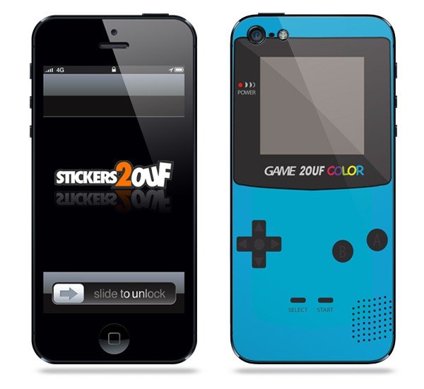 Game2ouf Bleu iPhone 5 et 5S