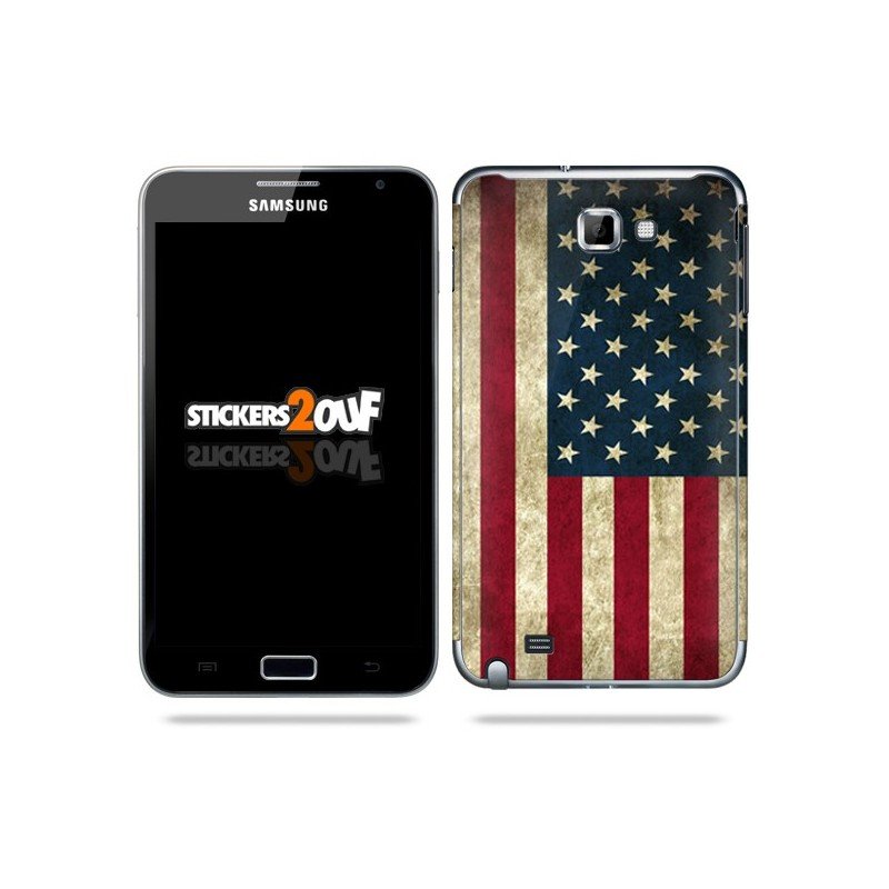 USA Flag galaxy Note