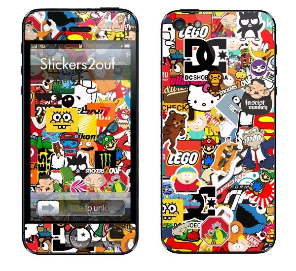 StickerBomb iPhone 5 et 5S