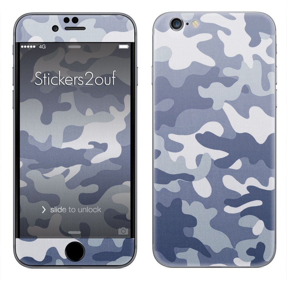 Camo Bleu iPhone 6 et 6S