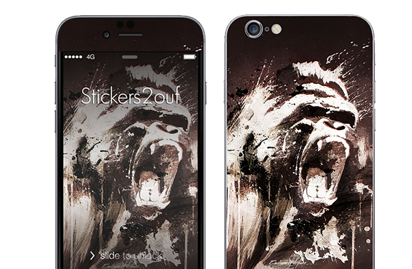 skin Gorille iPhone 6 Plus